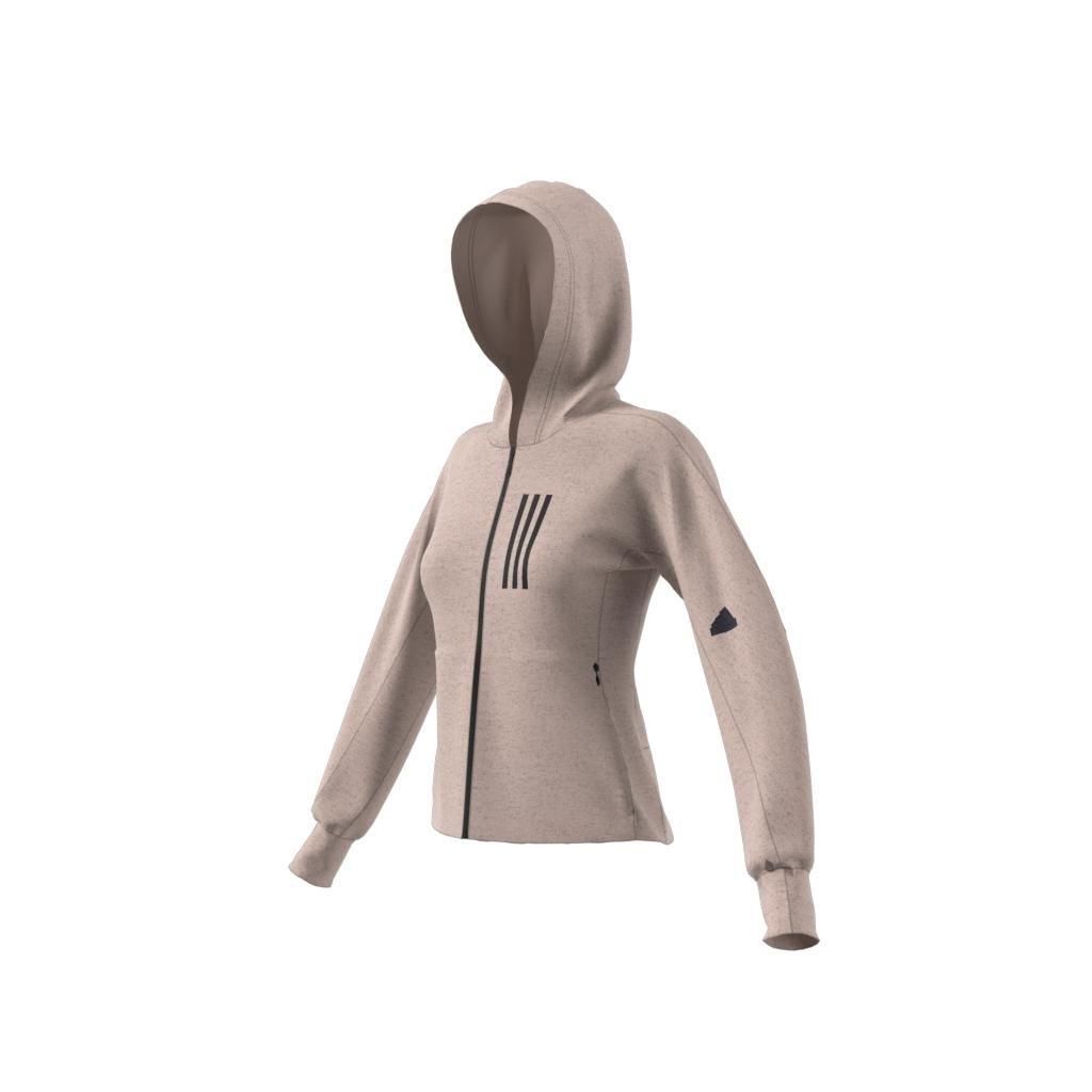 Mission Victory Slim Fit Full-Zip Hoodie, Brown, A901_ONE, large image number 6