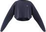 Kids Girls Yoga Aeroready Cropped Sweatshirt, Blue, A901_ONE, thumbnail image number 0