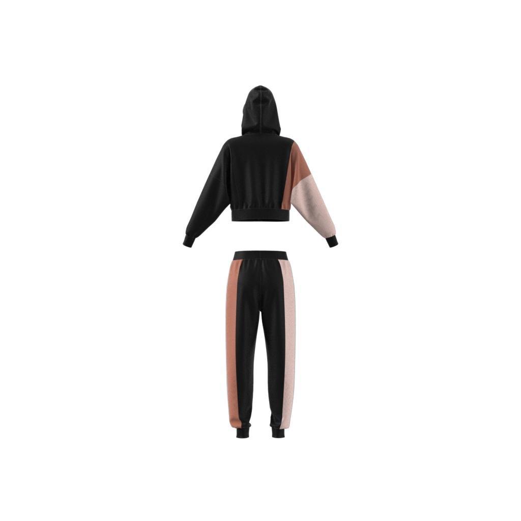 Women Bold Block Tracksuit, Black, A901_ONE, large image number 8