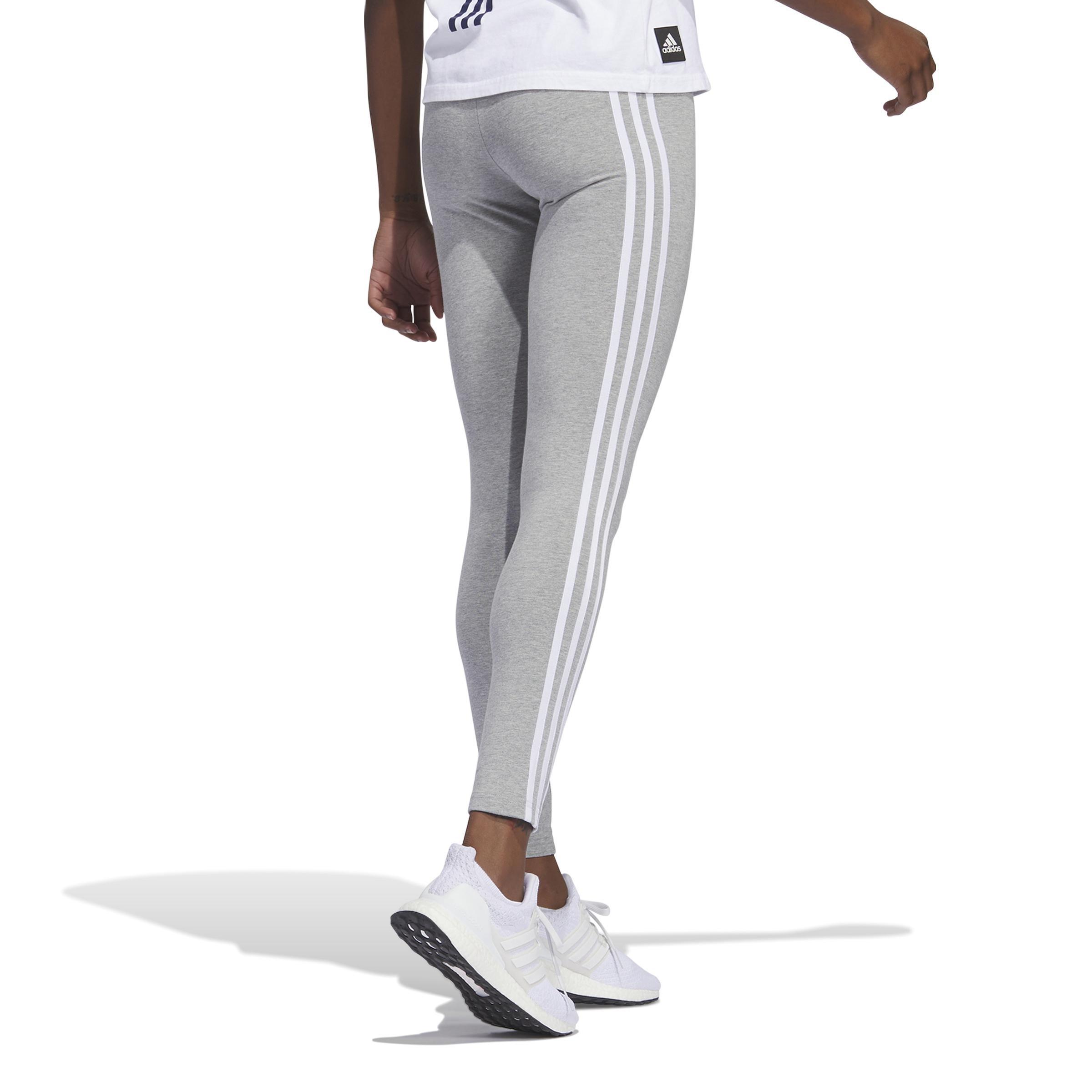 Future Icons 3-Stripes Leggings, Grey, , large image number 2