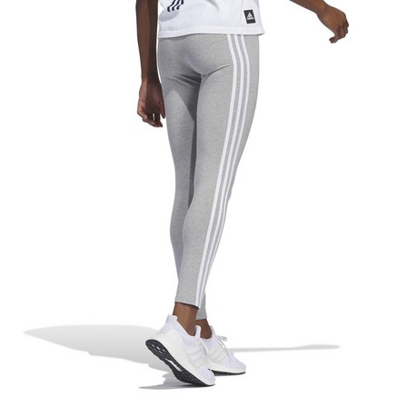 Women Future Icons 3-Stripes Leggings, Grey, A901_ONE, large image number 2
