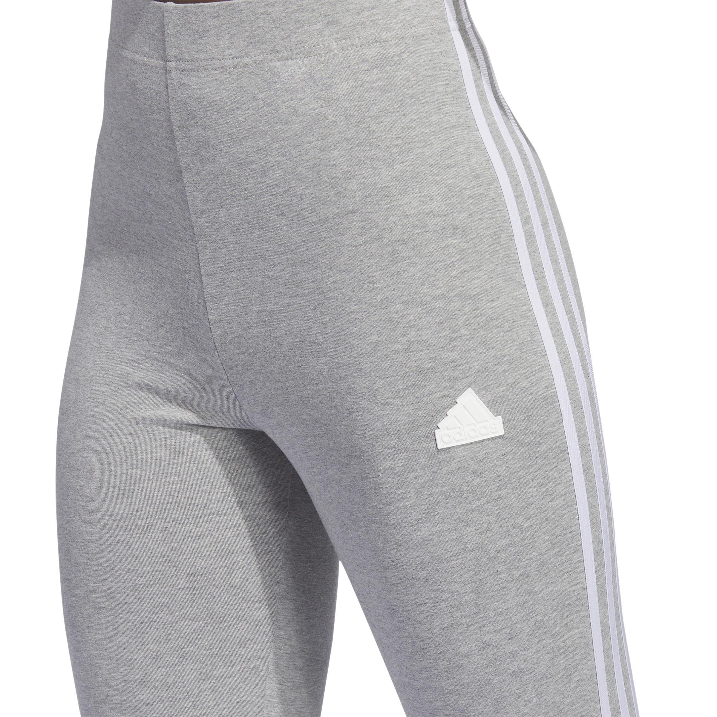 Future Icons 3-Stripes Leggings, Grey, , large image number 4