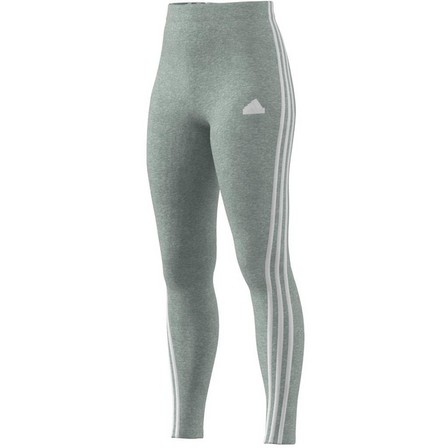 Women Future Icons 3-Stripes Leggings, Grey, A901_ONE, large image number 7
