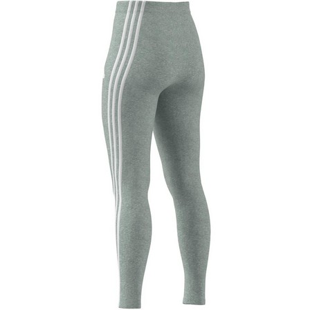 Women Future Icons 3-Stripes Leggings, Grey, A901_ONE, large image number 14