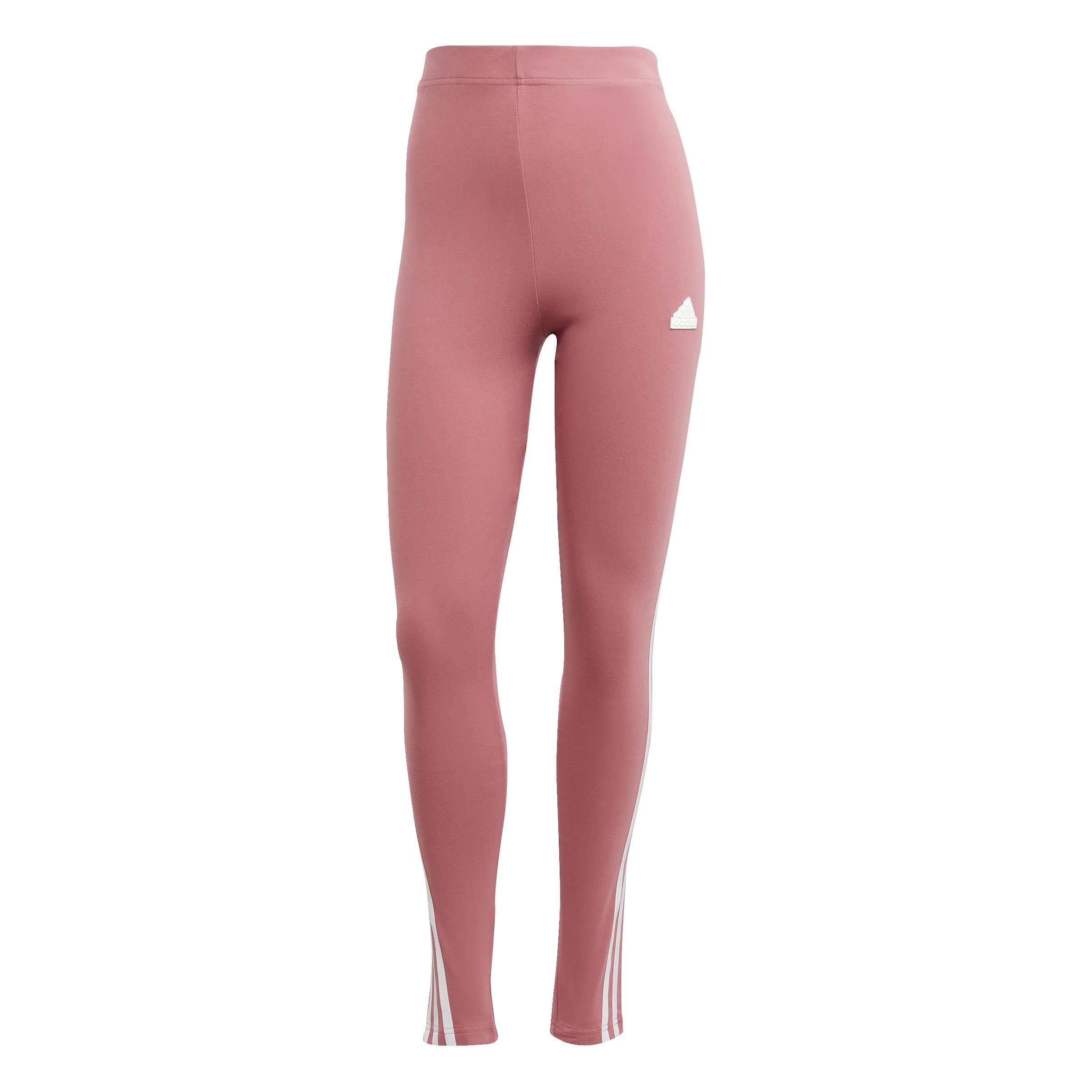 Future Icons 3-Stripes Leggings, Pink, A901_ONE, medium
