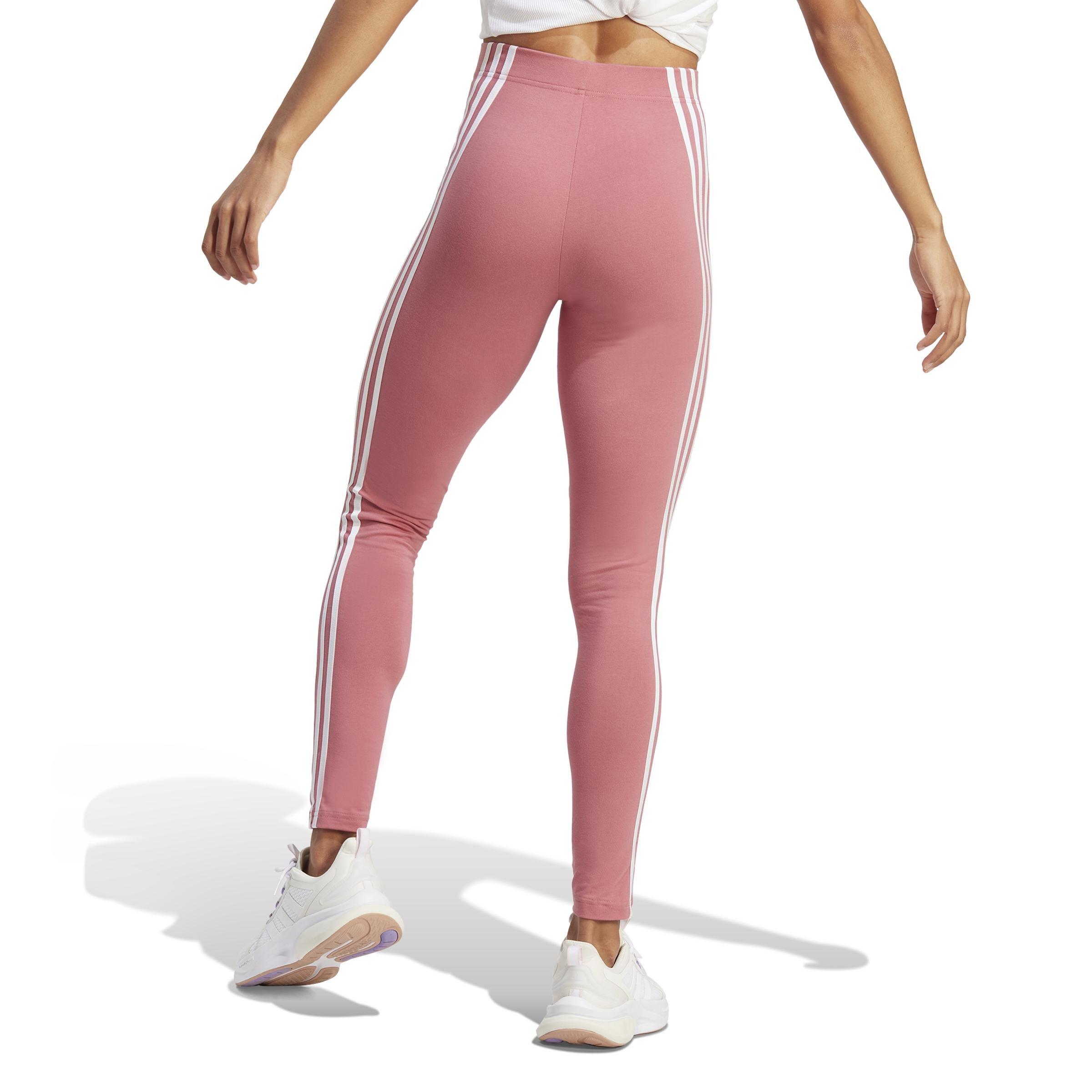 Future Icons 3-Stripes Leggings, Pink, A901_ONE, medium