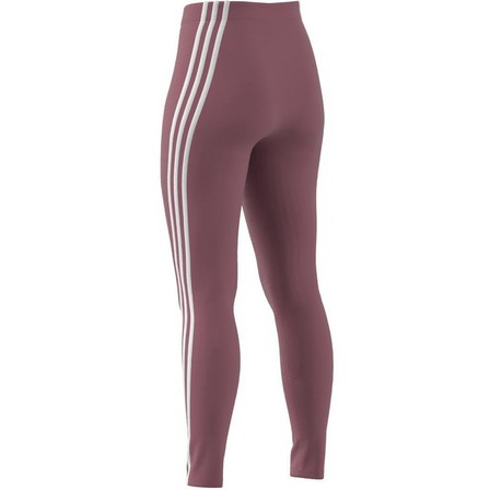 Women Future Icons 3-Stripes Leggings, Pink, A901_ONE, large image number 6