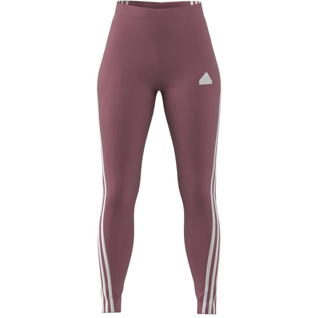 Future Icons 3-Stripes Leggings, Pink, A901_ONE, large image number 13