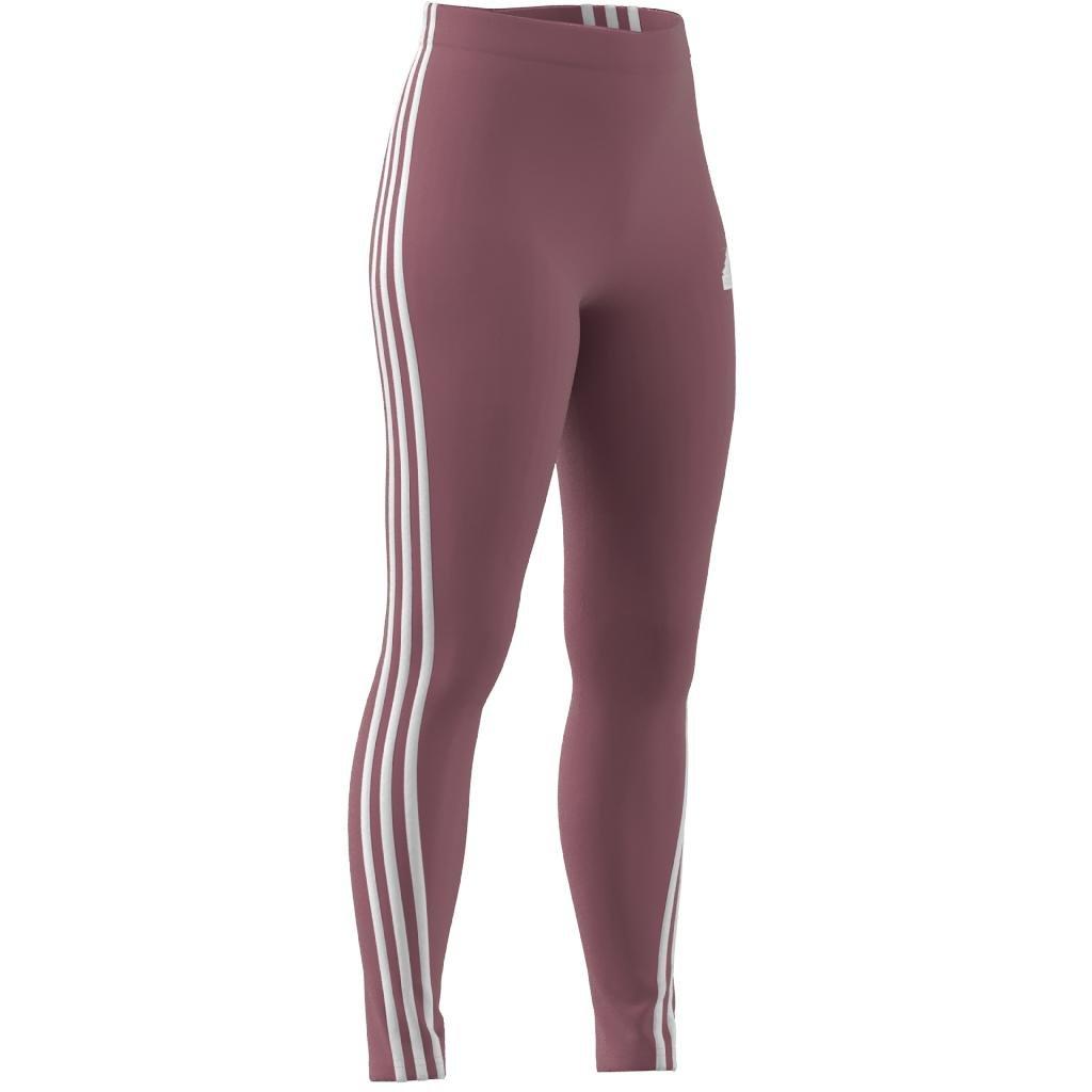 Future Icons 3-Stripes Leggings, Pink, A901_ONE, large image number 14