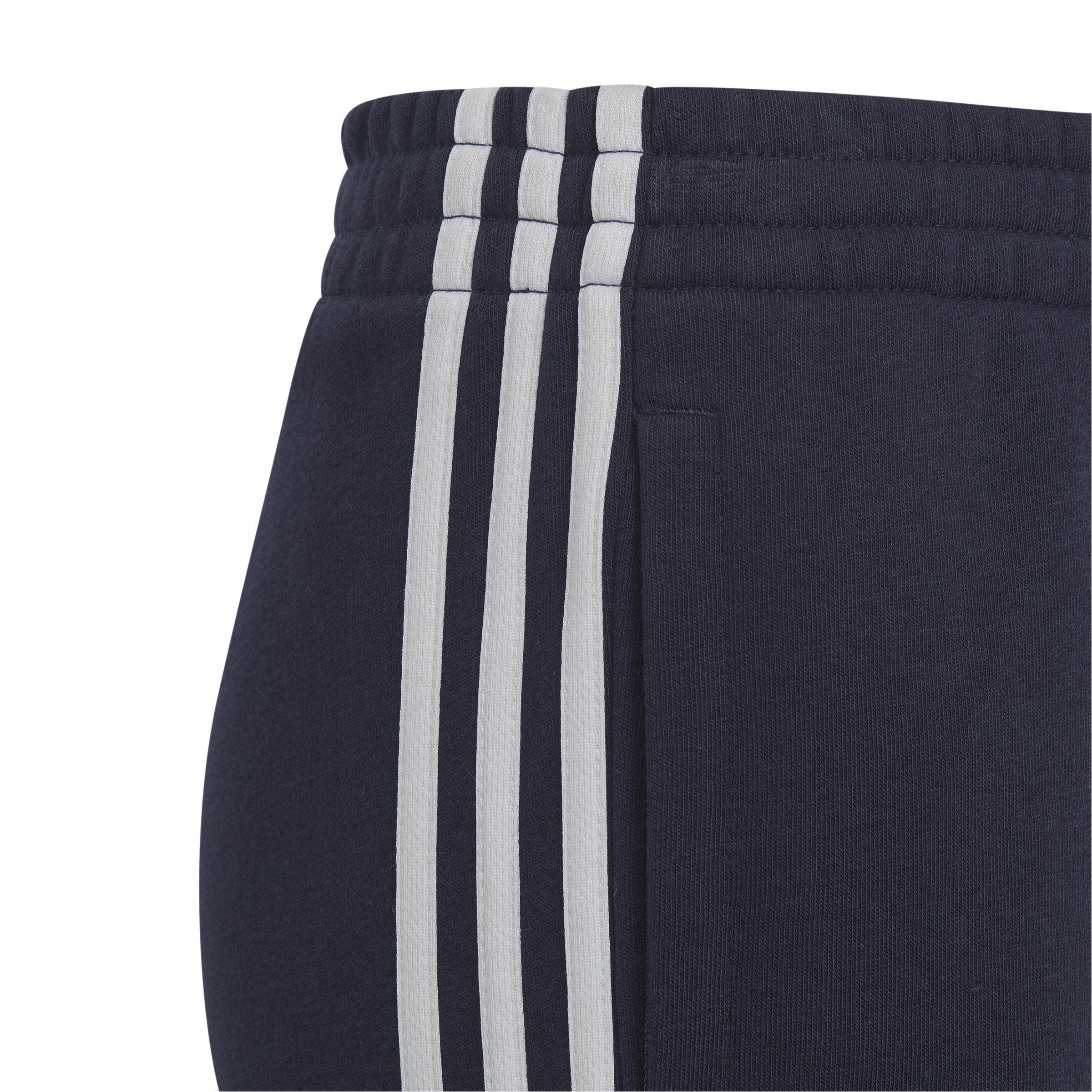 Kids Unisex Essentials 3-Stripes Fleece Joggers, Blue, A901_ONE, large image number 4