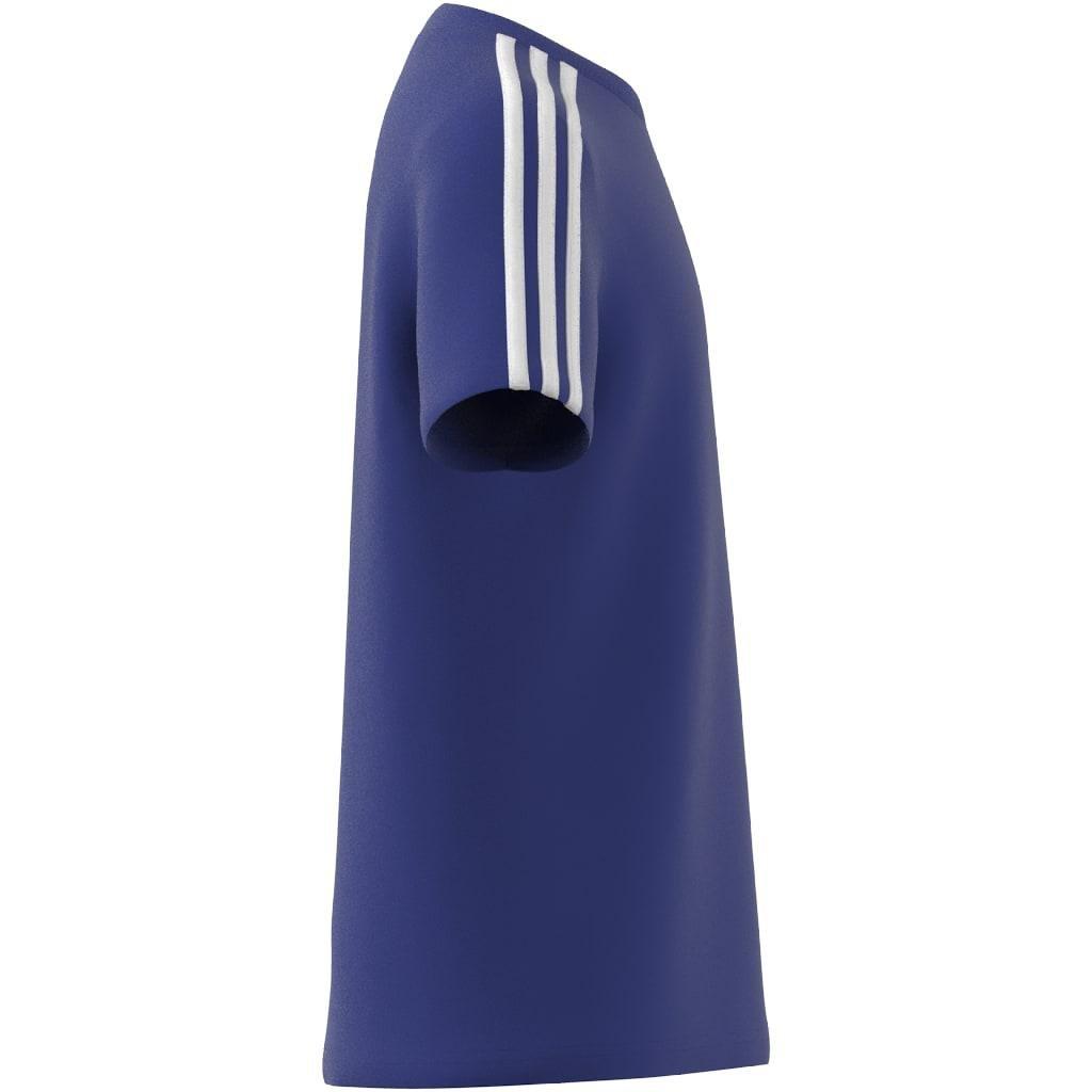 Kids Unisex Essentials 3-Stripes Cotton T-Shirt, Blue, A901_ONE, large image number 10
