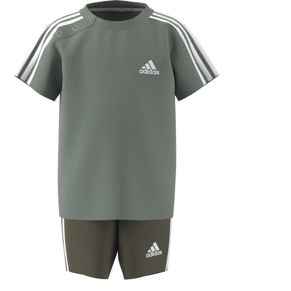 Unisex Kids Essentials Sport Set, Green, A901_ONE, large image number 7