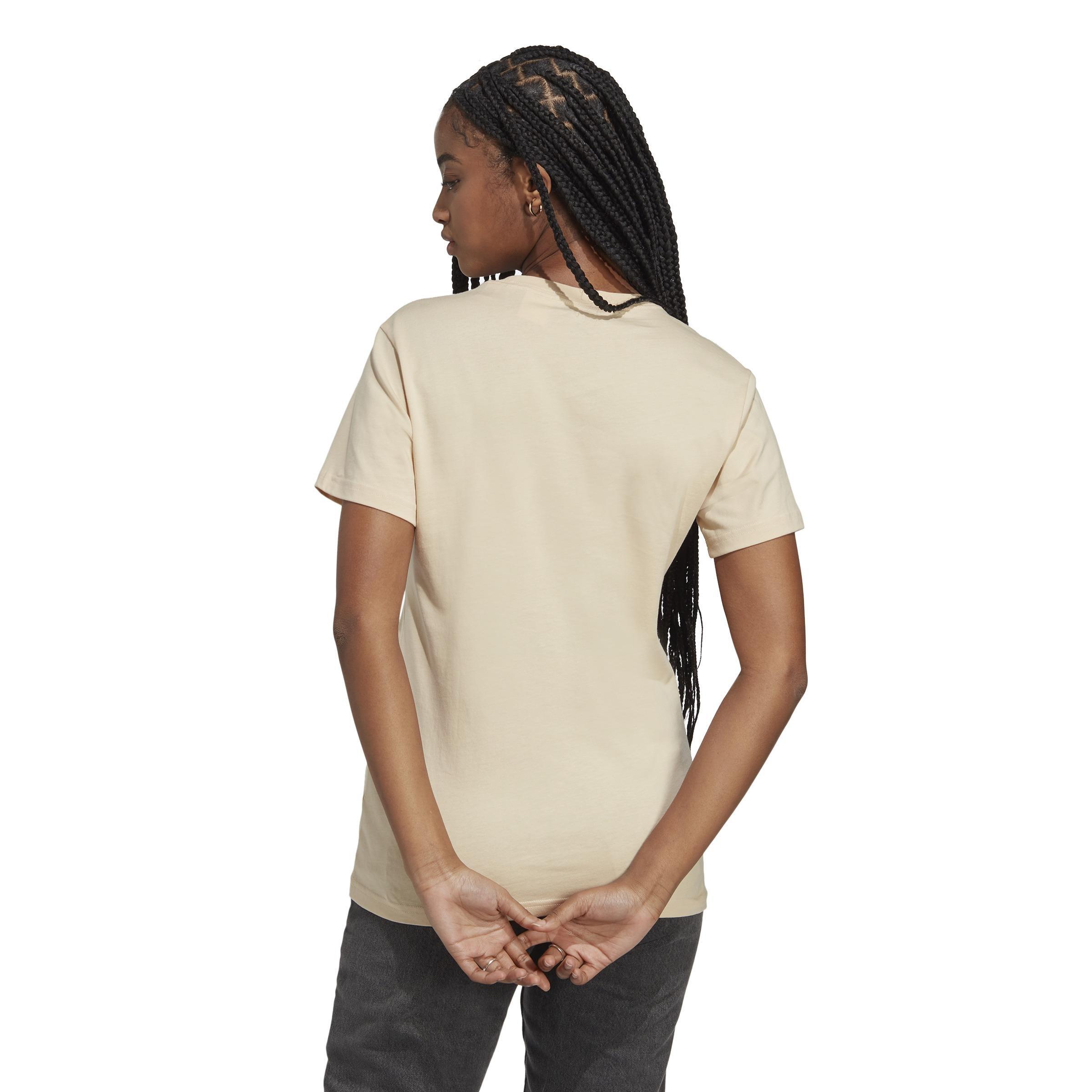 Essentials Logo T-Shirt, Beige, A901_ONE, large image number 3