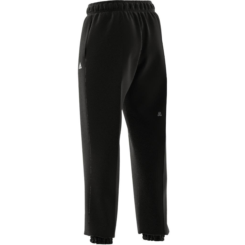 Loose Trousers with Healing Crystals-Inspired Graphics, Black, , large image number 2