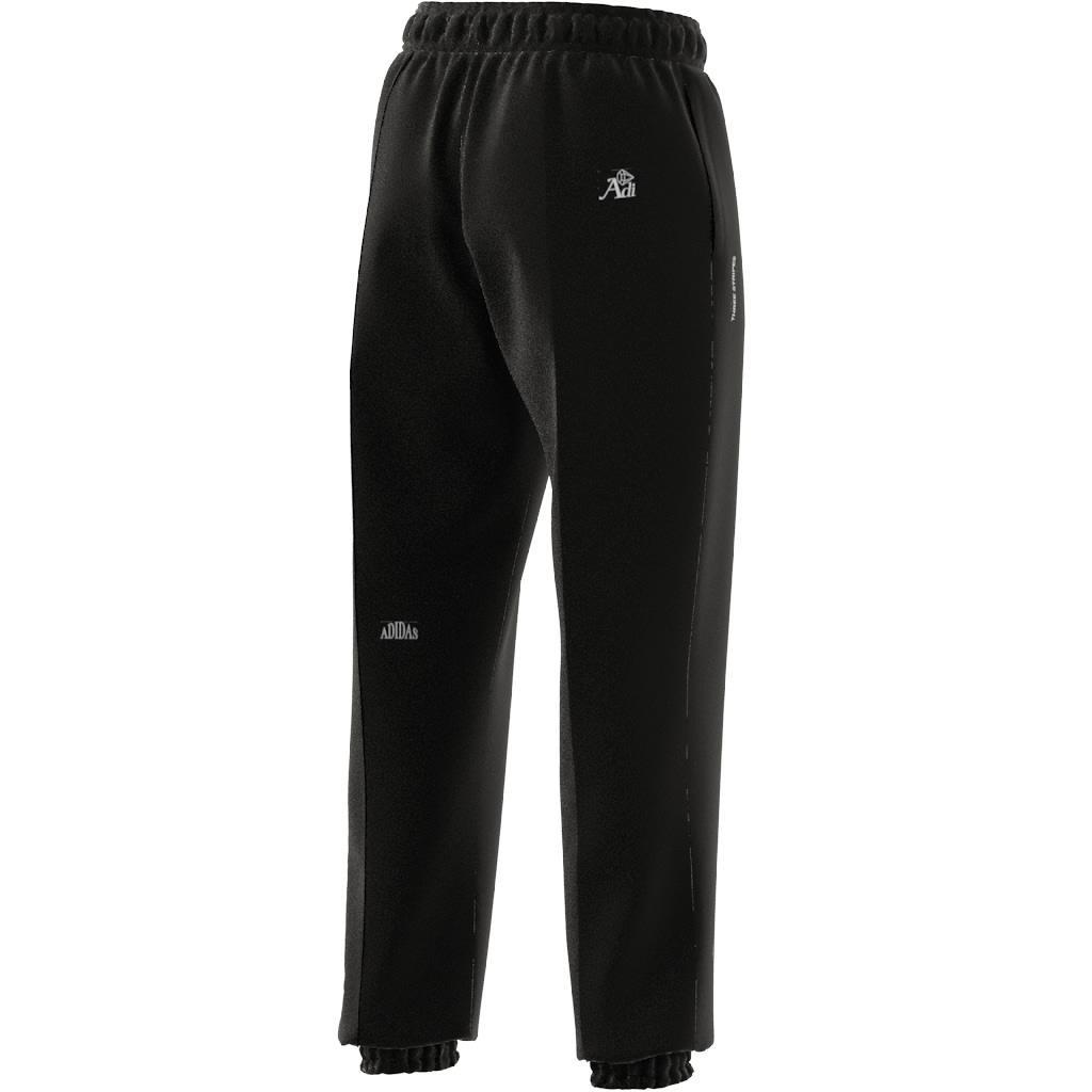 Loose Trousers with Healing Crystals-Inspired Graphics, Black, , large image number 5