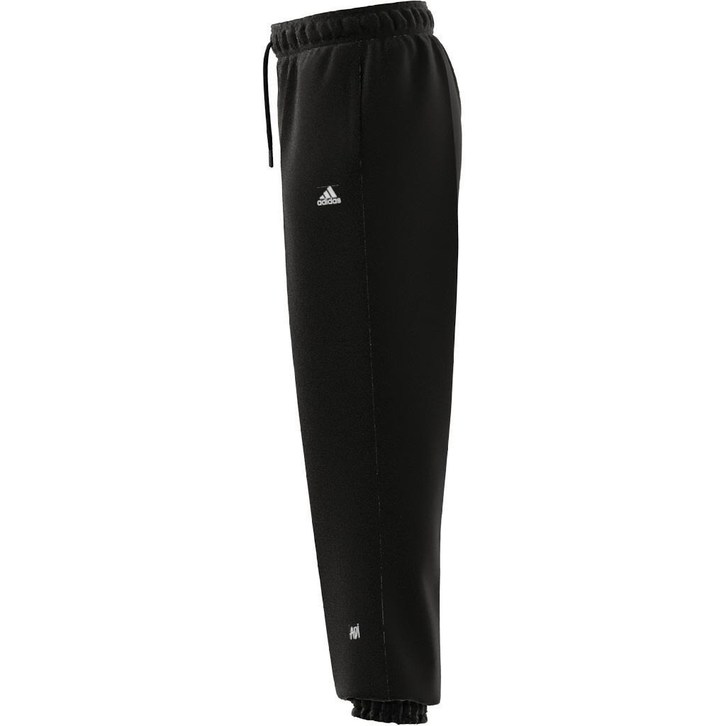 Loose Trousers with Healing Crystals-Inspired Graphics, Black, , large image number 6