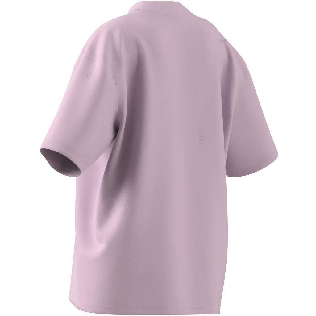 Boyfriend T-Shirt with Healing Crystals Inspired Graphics, Pink, A901_ONE, large image number 9