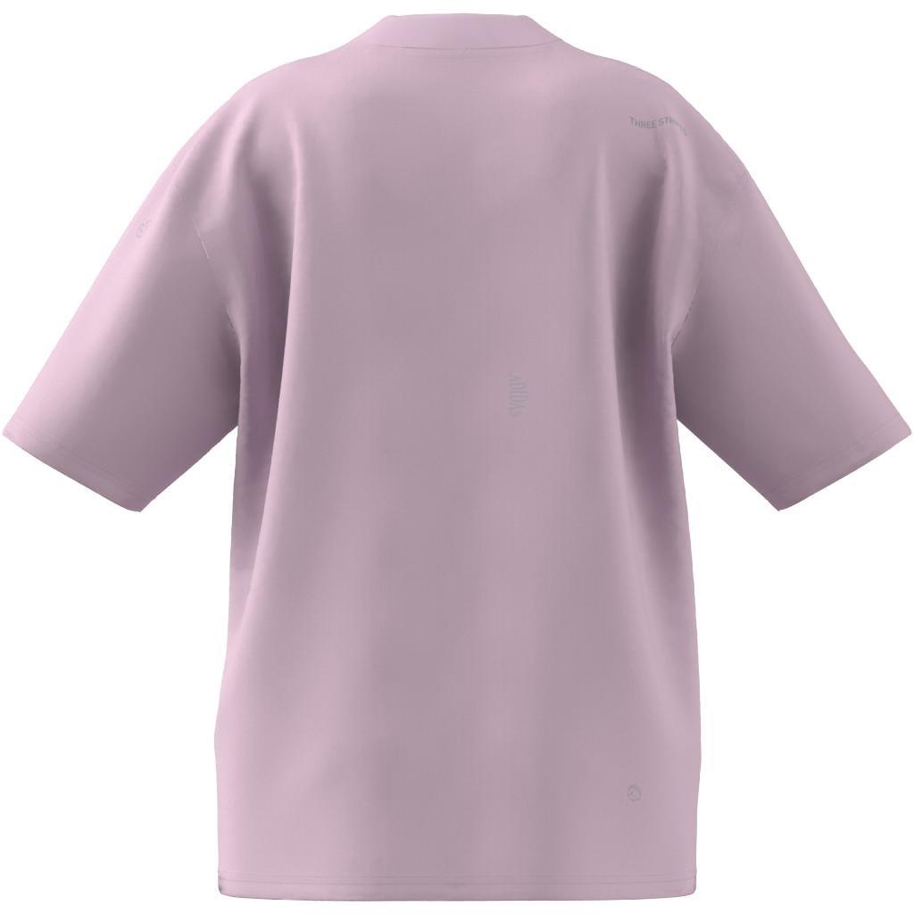 Boyfriend T-Shirt with Healing Crystals Inspired Graphics, Pink, A901_ONE, large image number 12