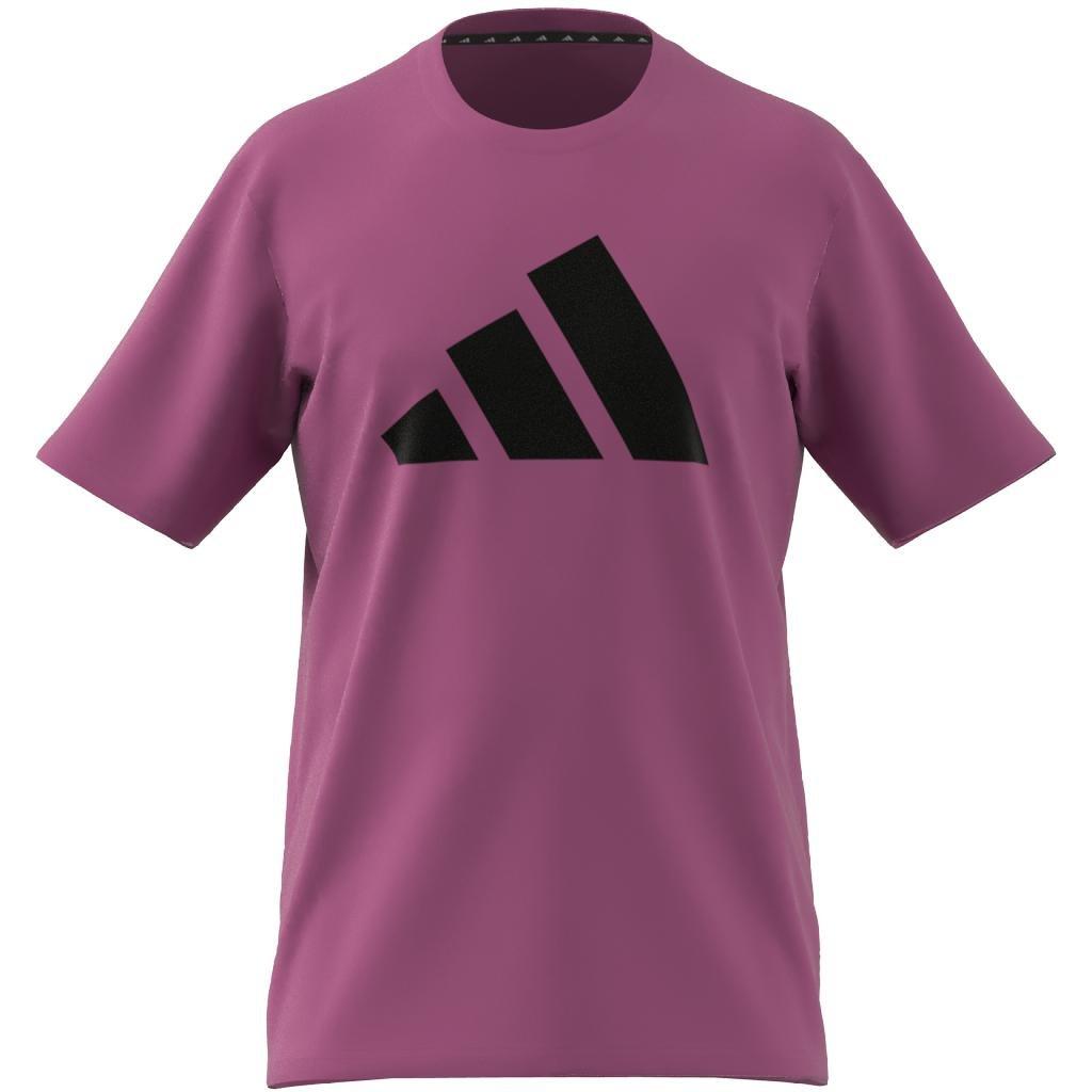 Train Essentials Feelready Logo Training T-Shirt, Pink, A901_ONE, large image number 7