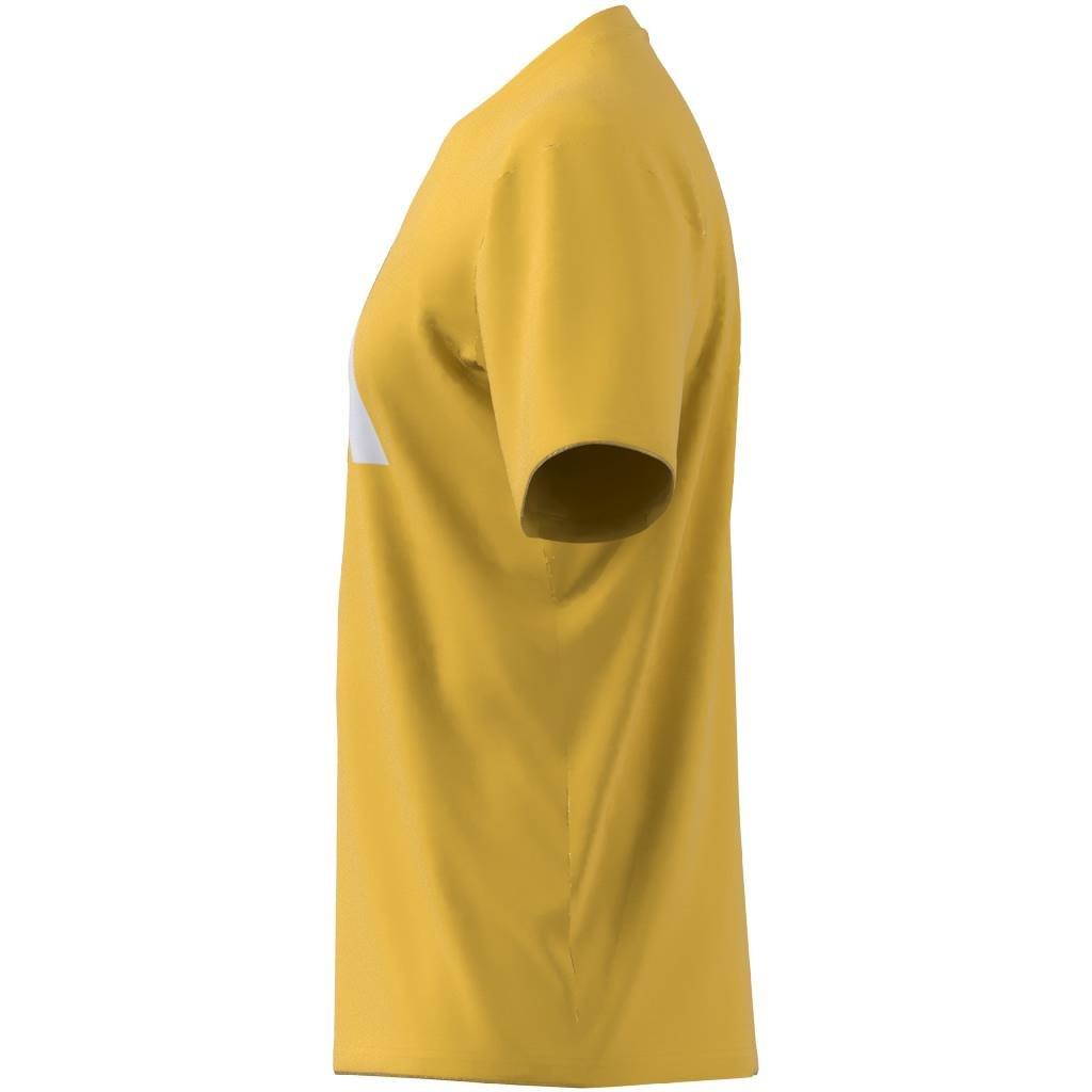 Train Essentials Feelready Logo Training T-Shirt, Yellow, A901_ONE, large image number 7