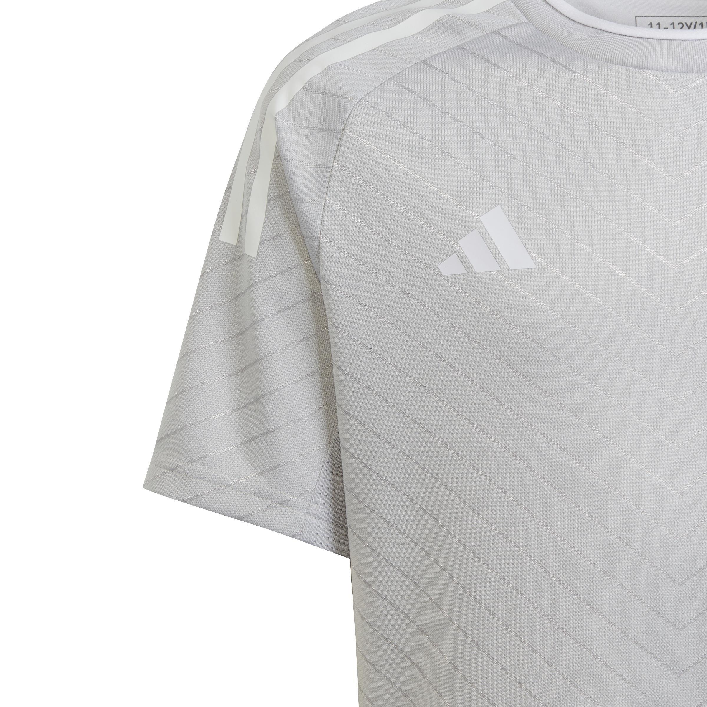 Unisex Kids Campeon 23 Jersey, Grey, A901_ONE, large image number 5