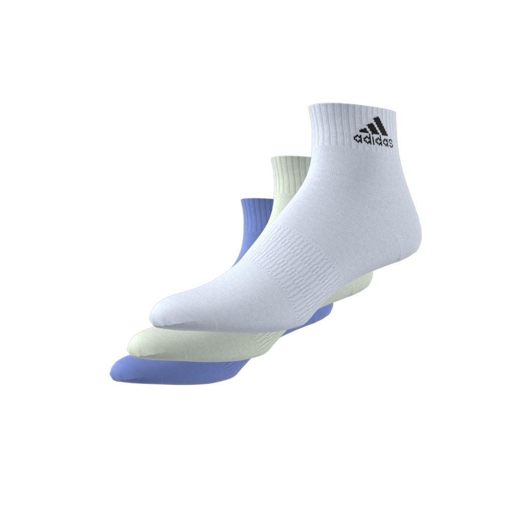 Unisex Thin And Light Ankle Socks 3 Pairs, Blue, A901_ONE, large image number 1