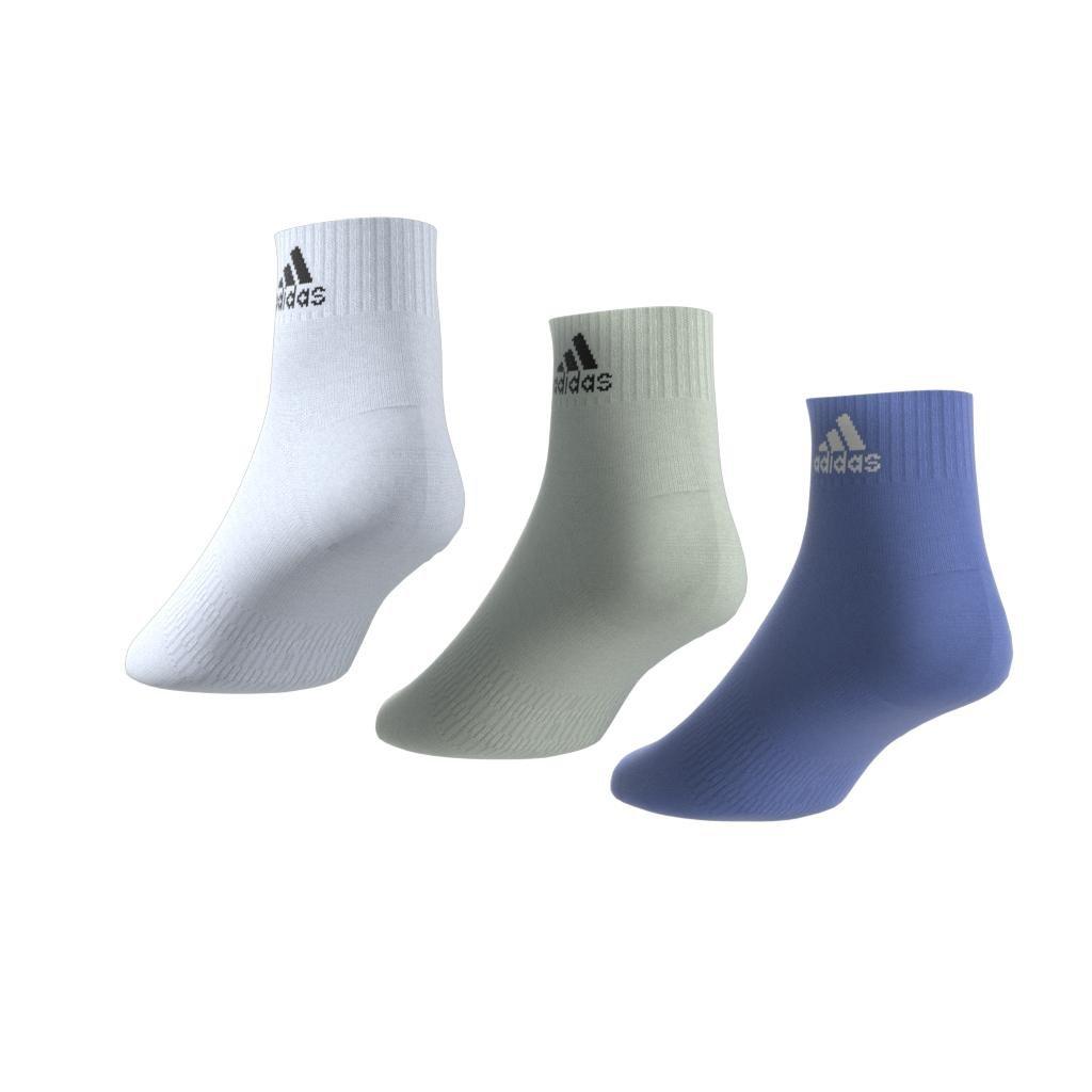 Unisex Thin And Light Ankle Socks 3 Pairs, Blue, A901_ONE, large image number 2