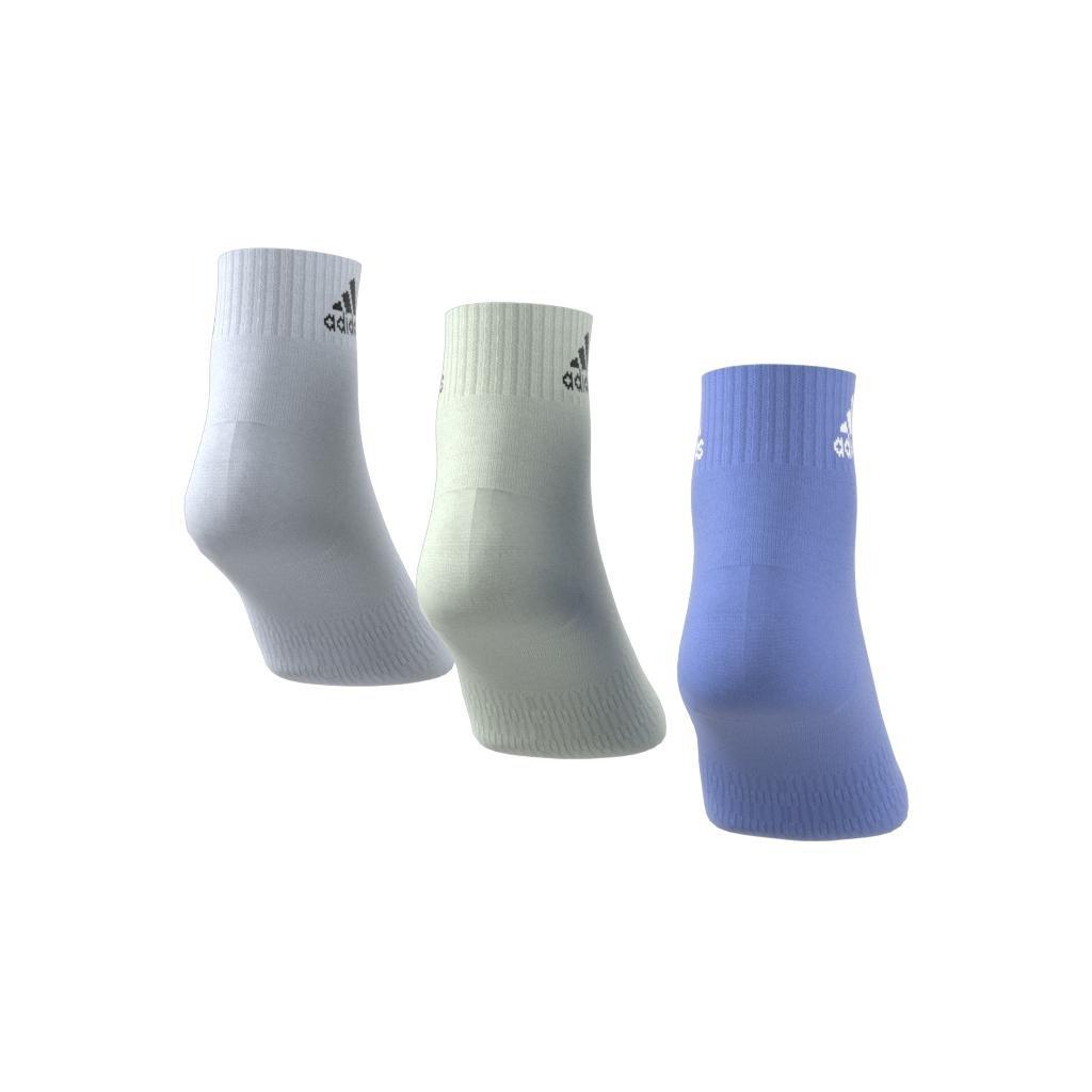 Unisex Thin And Light Ankle Socks 3 Pairs, Blue, A901_ONE, large image number 6