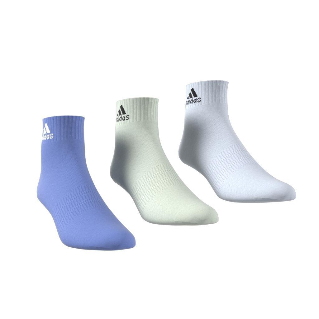 Unisex Thin And Light Ankle Socks 3 Pairs, Blue, A901_ONE, large image number 7