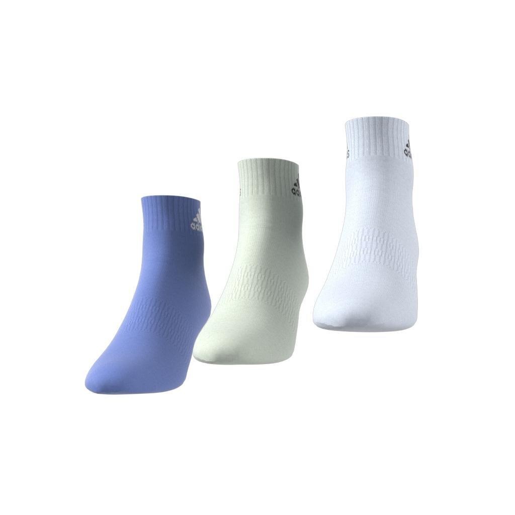 Unisex Thin And Light Ankle Socks 3 Pairs, Blue, A901_ONE, large image number 8