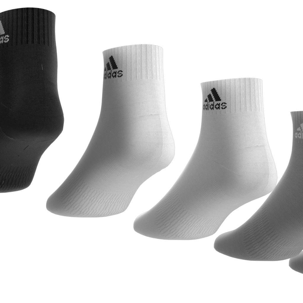 Unisex Cushioned Sportswear Ankle Socks - 6 Pairs, Multicolour, A901_ONE, large image number 4