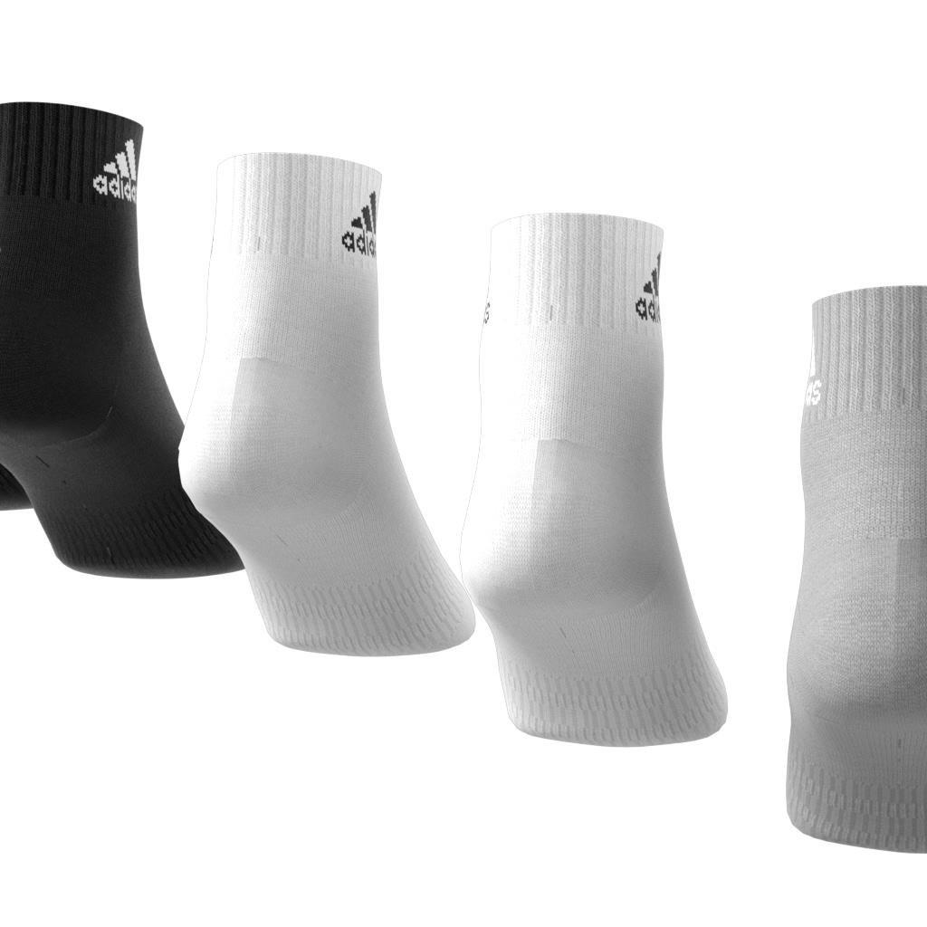 Unisex Cushioned Sportswear Ankle Socks - 6 Pairs, Multicolour, A901_ONE, large image number 5