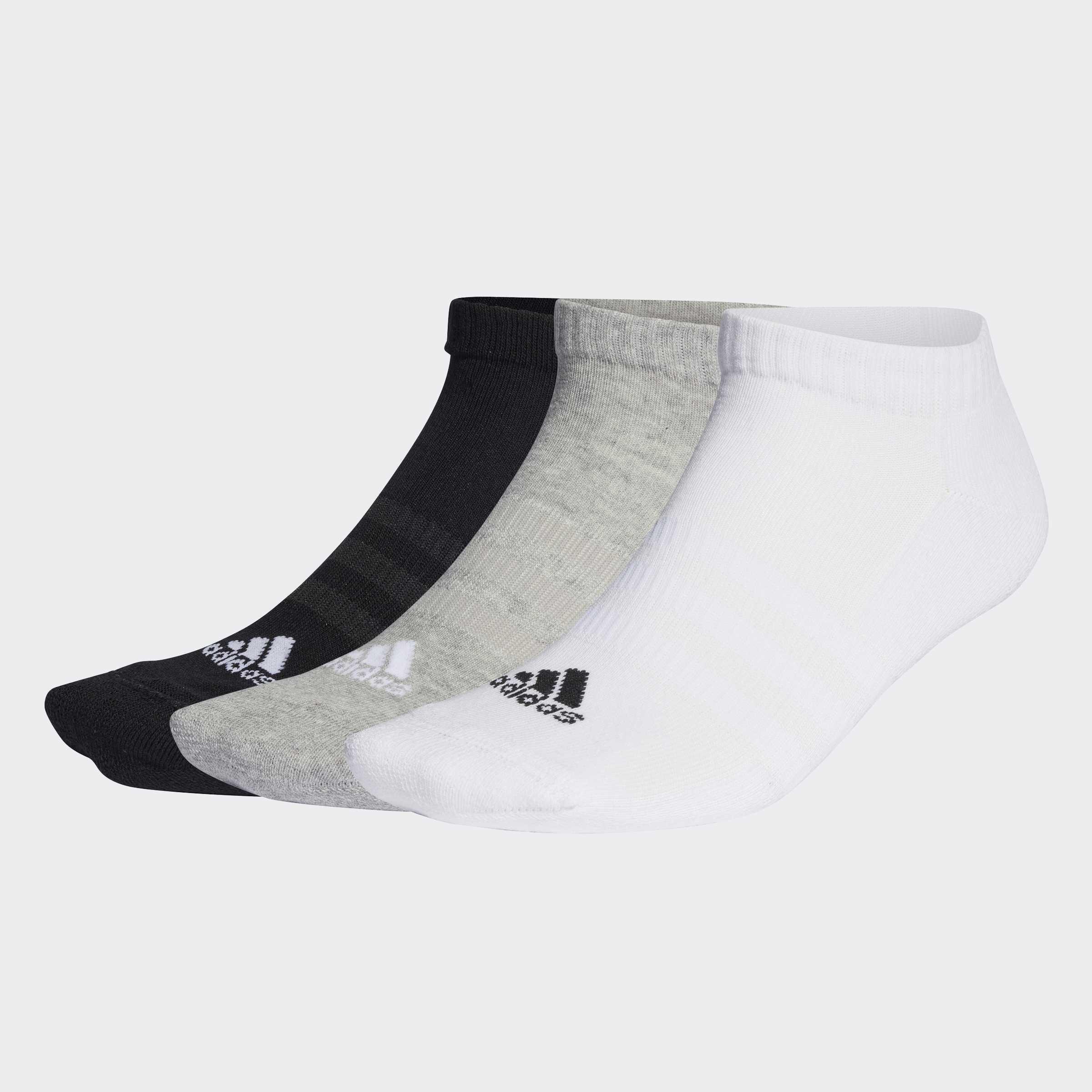 Unisex Cushioned Low-Cut Socks - 3 Pairs, Multicolour, A901_ONE, large image number 9