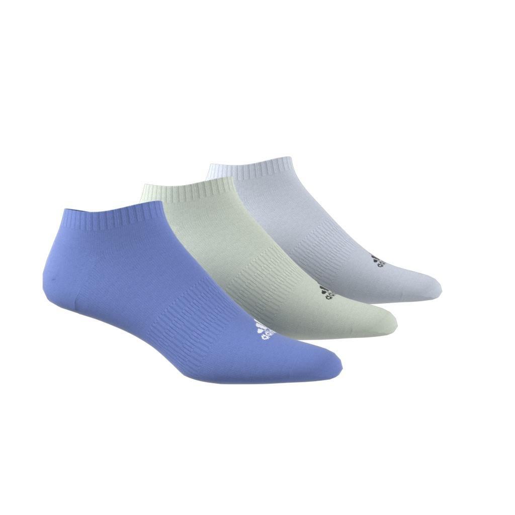 Unisex Thin and Light Sportswear Low-Cut Socks 3 Pairs, Multicolour, A901_ONE, large image number 0