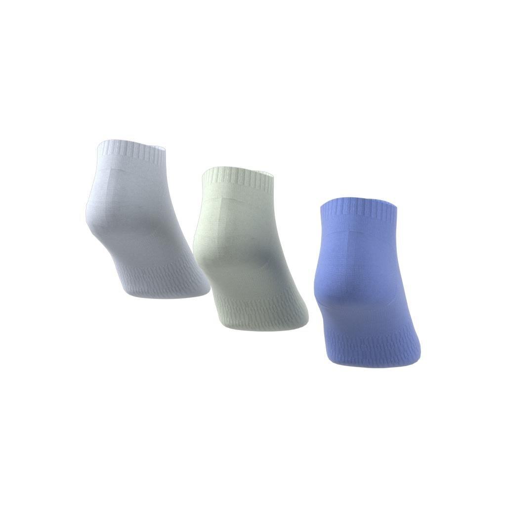Unisex Thin and Light Sportswear Low-Cut Socks 3 Pairs, Multicolour, A901_ONE, large image number 4