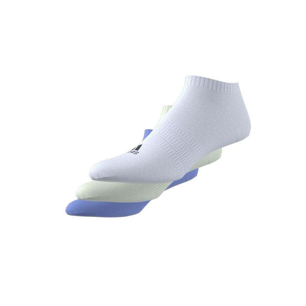 Unisex Thin and Light Sportswear Low-Cut Socks 3 Pairs, Multicolour, A901_ONE, large image number 6