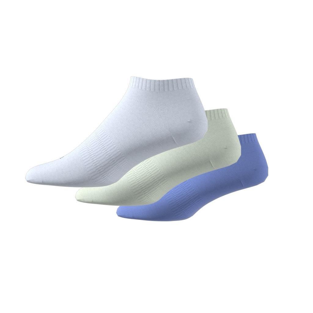 Unisex Thin and Light Sportswear Low-Cut Socks 3 Pairs, Multicolour, A901_ONE, large image number 7