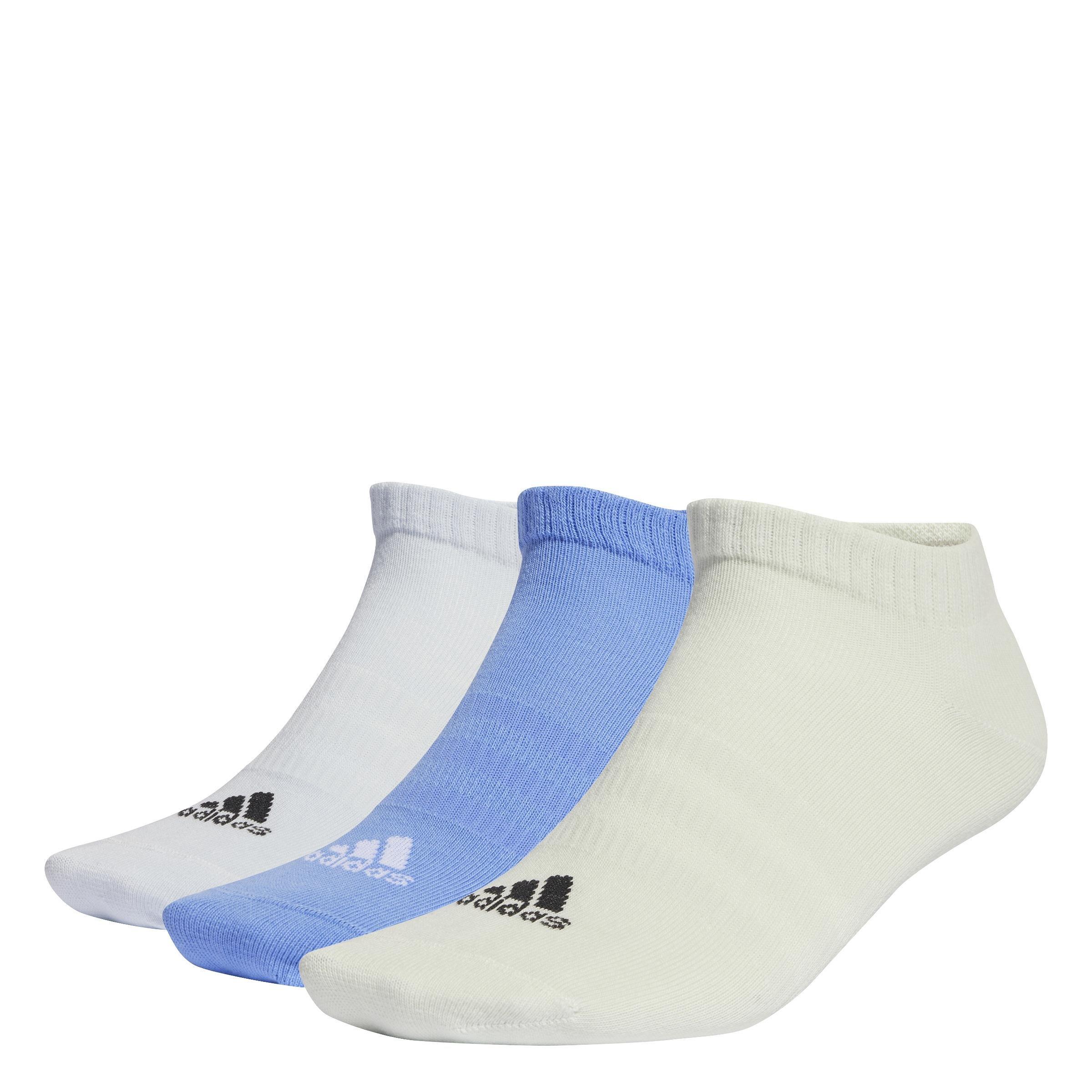 Unisex Thin and Light Sportswear Low-Cut Socks 3 Pairs, Multicolour, A901_ONE, large image number 8