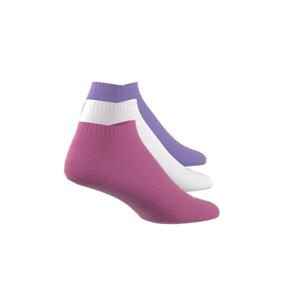 Unisex Thin and Light Sportswear Low-Cut Socks 3 Pairs, Multicolour, A901_ONE, large image number 6
