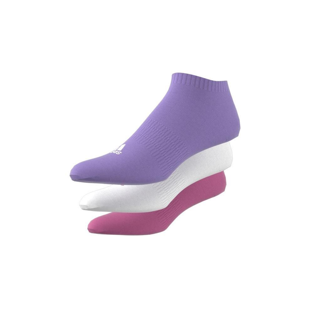 Unisex Thin and Light Sportswear Low-Cut Socks 3 Pairs, Multicolour, A901_ONE, large image number 7