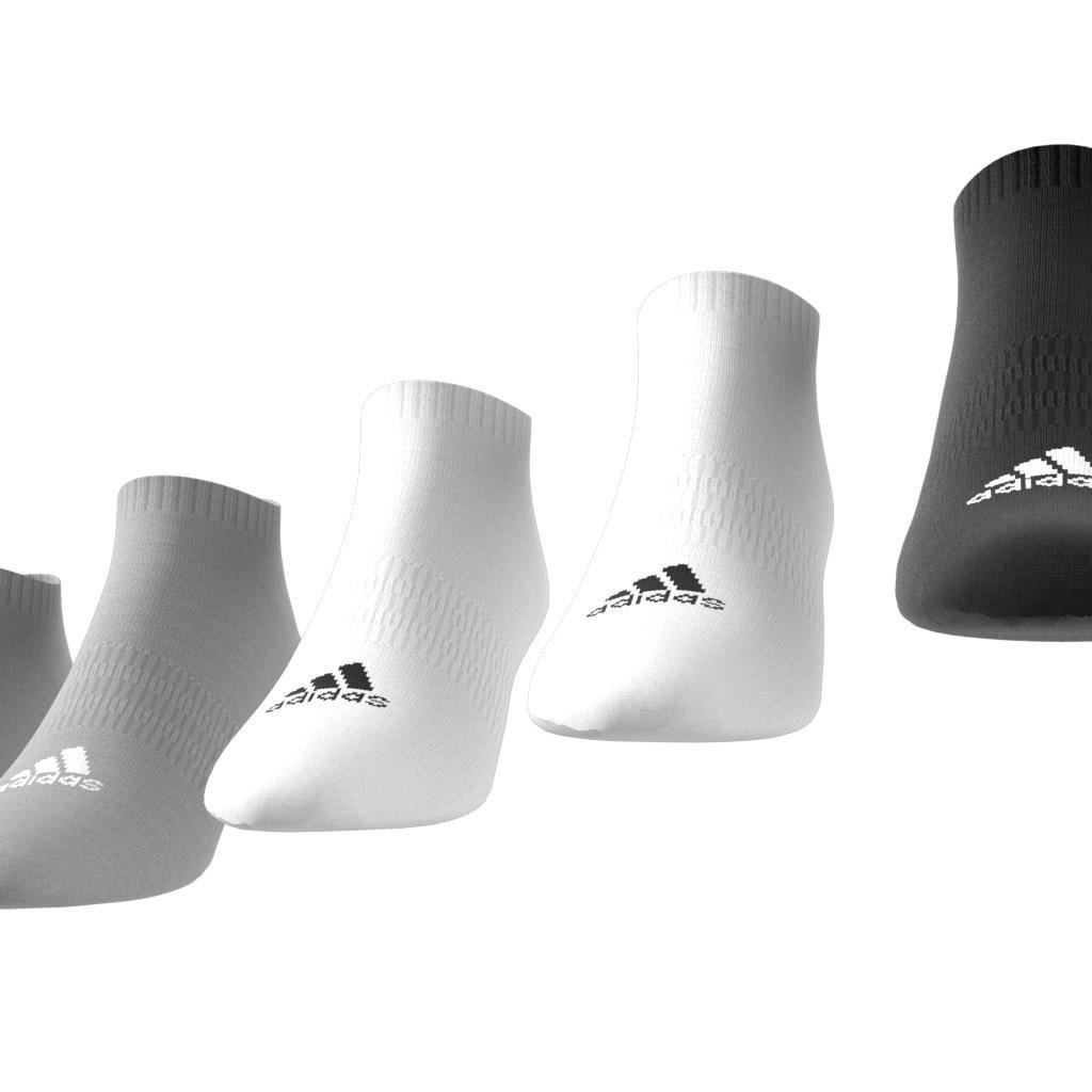 Unisex Cushioned Sportswear Low-Cut Socks 6 Pairs, Multicolour, A901_ONE, large image number 4