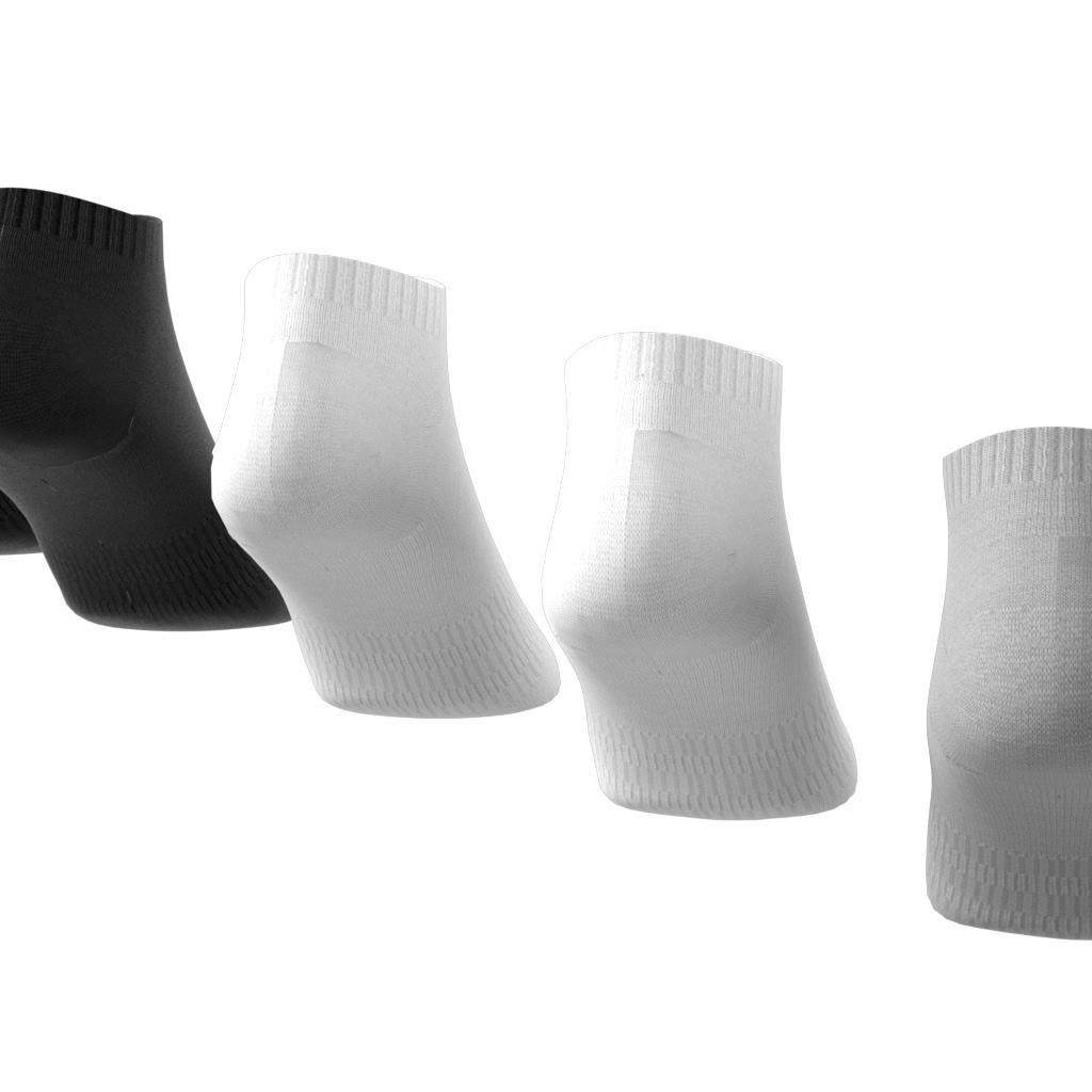 Unisex Cushioned Sportswear Low-Cut Socks 6 Pairs, Multicolour, A901_ONE, large image number 6