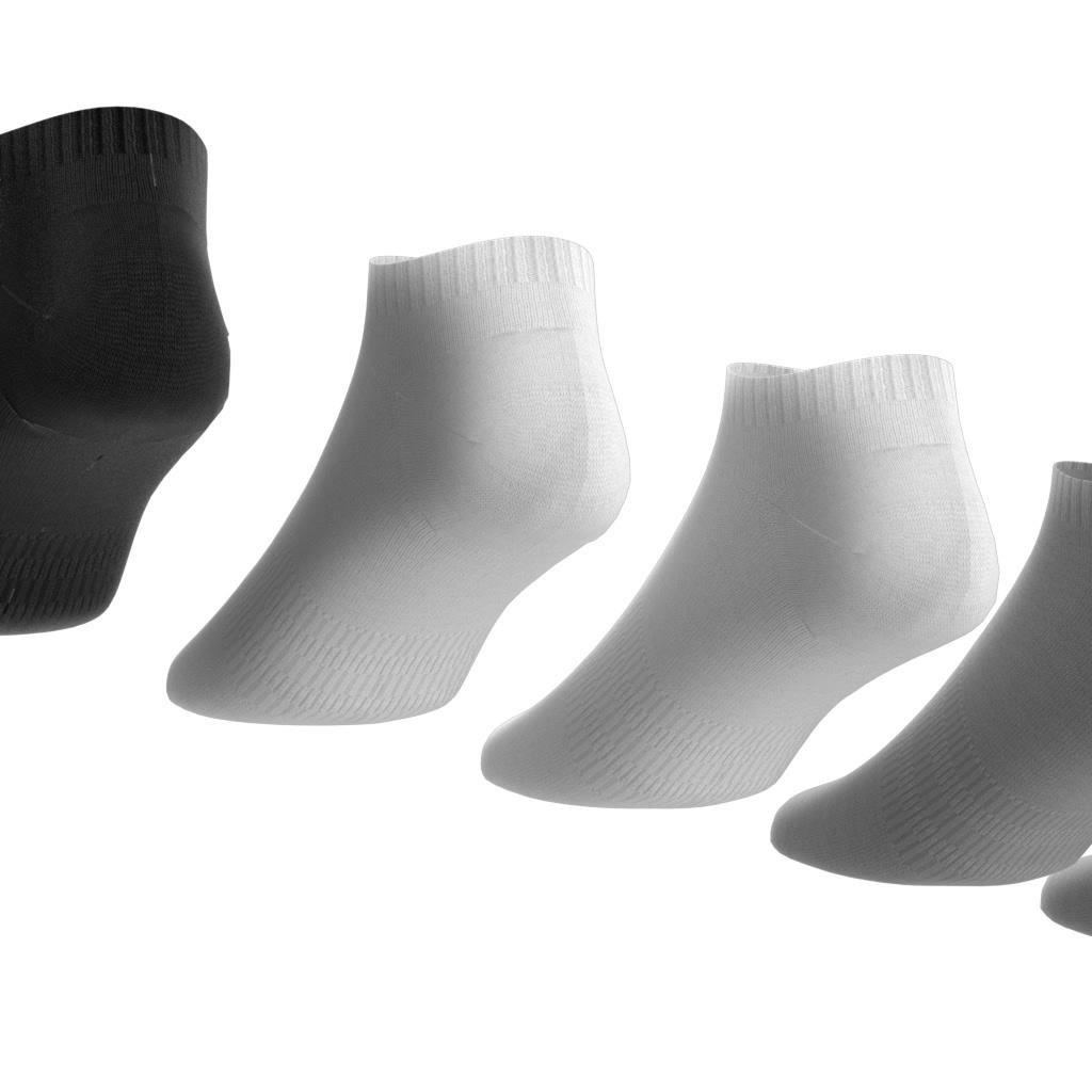 Unisex Cushioned Sportswear Low-Cut Socks 6 Pairs, Multicolour, A901_ONE, large image number 8