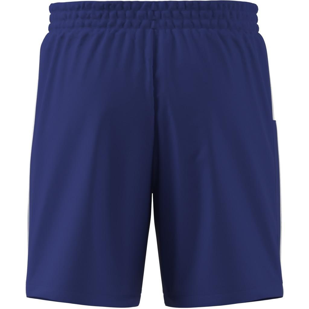 AEROREADY Essentials Chelsea 3-Stripes Shorts, Blue, A901_ONE, large image number 4