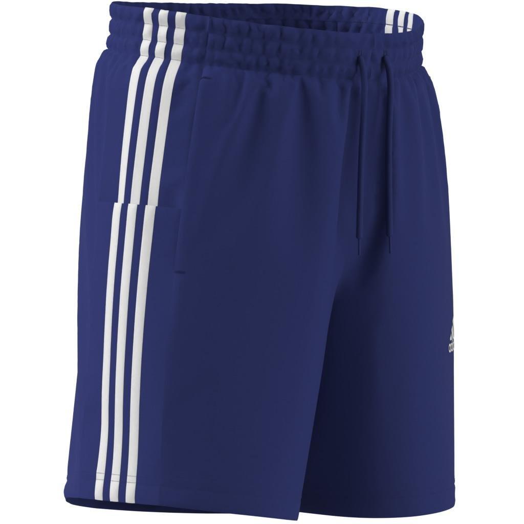 AEROREADY Essentials Chelsea 3-Stripes Shorts, Blue, A901_ONE, large image number 6
