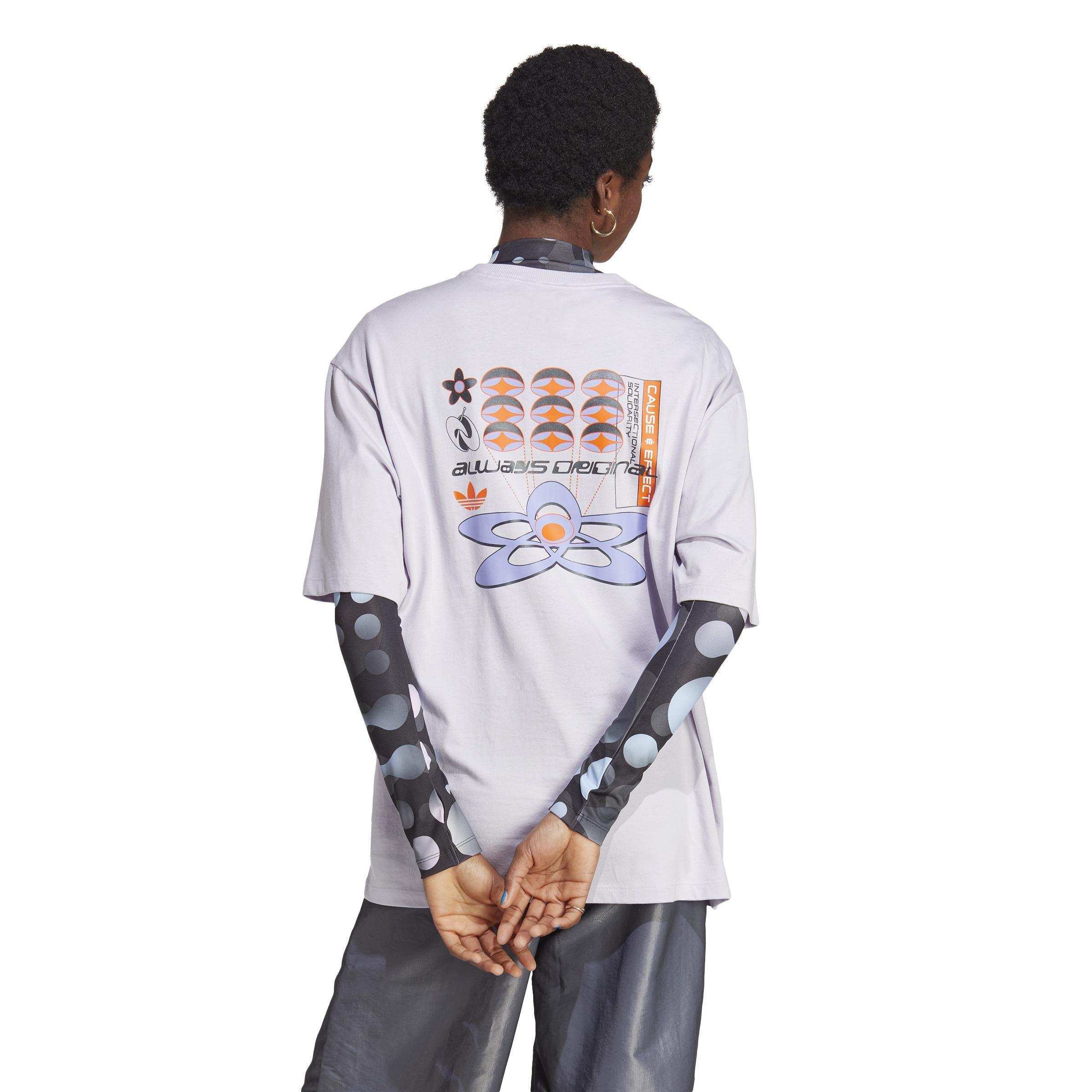 Always Original Graphic Loose T-Shirt, Purple, A901_ONE, large image number 3