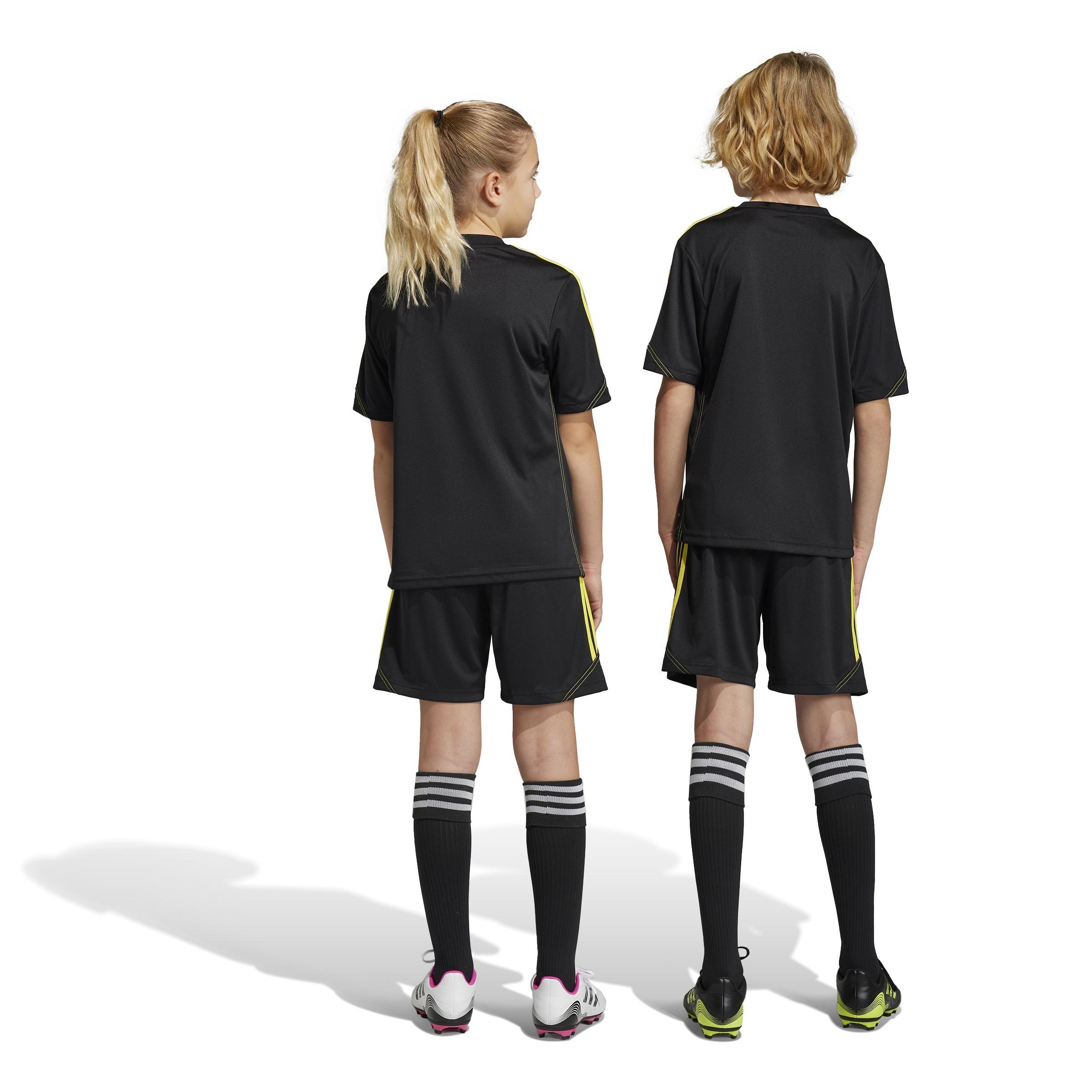 Unisex Kids Tiro 23 Club Training Shorts, Black, A901_ONE, large image number 2