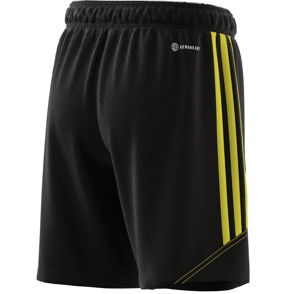 Unisex Kids Tiro 23 Club Training Shorts, Black, A901_ONE, large image number 7