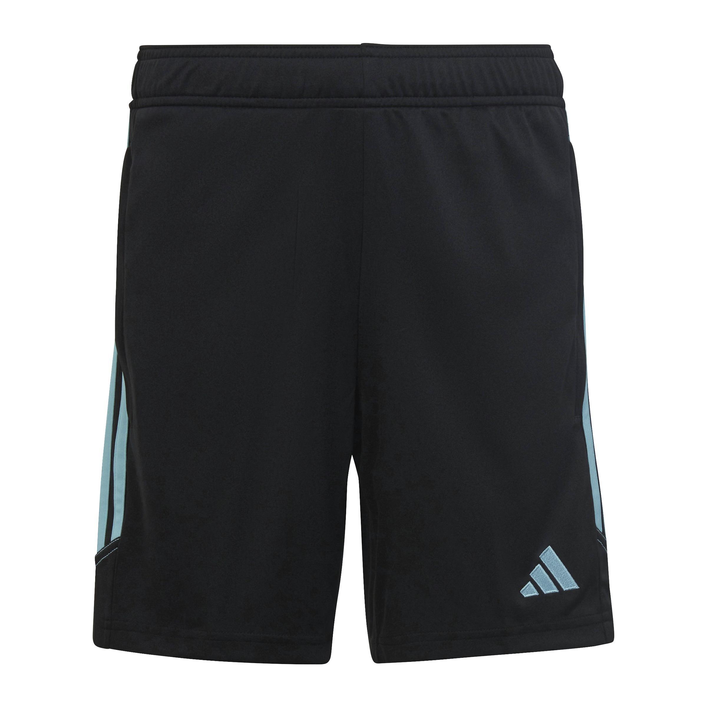 Unisex Kids Tiro 23 Club Training Shorts, Black, A901_ONE, large image number 1