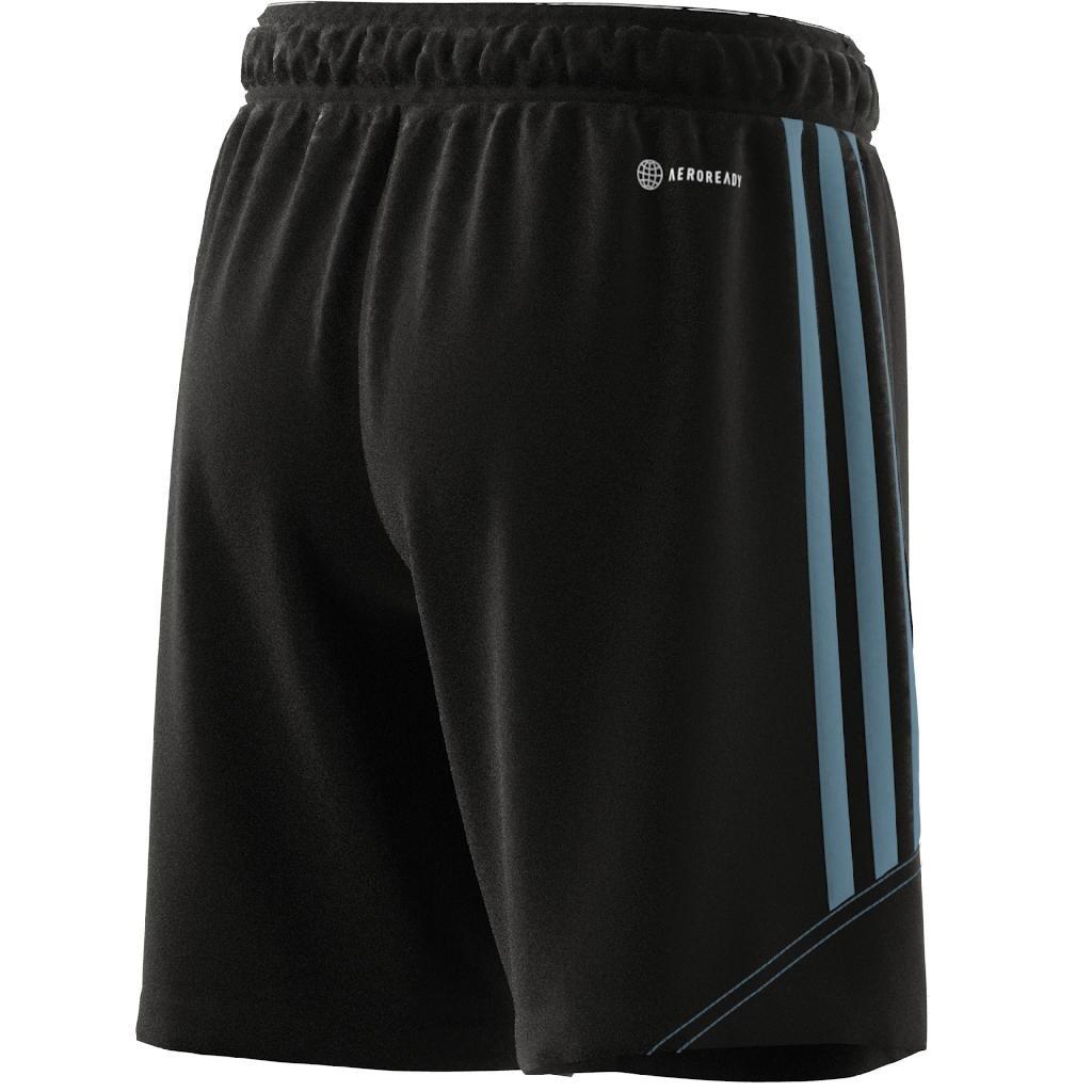 Unisex Kids Tiro 23 Club Training Shorts, Black, A901_ONE, large image number 8